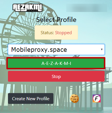 Aezakmi Browser запуск профиля