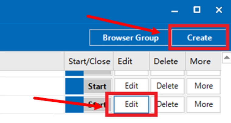 Marketer Browser create task