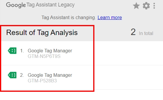 Google Tag Manager проверяем при помощи Google Tag Assistant