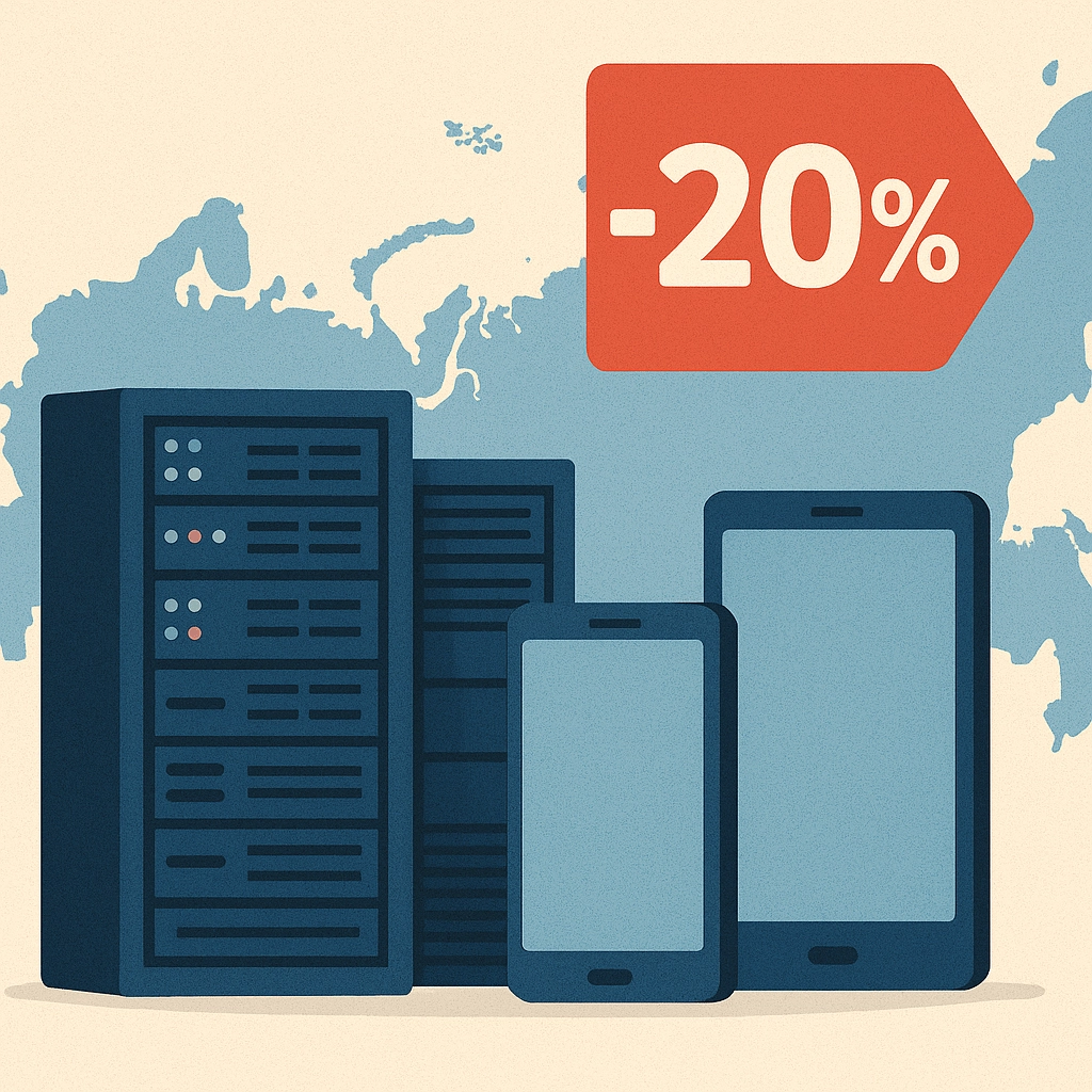 Mobile proxy prices in Russia reduced by 10%