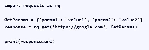 Requests in Python: processing a GET request