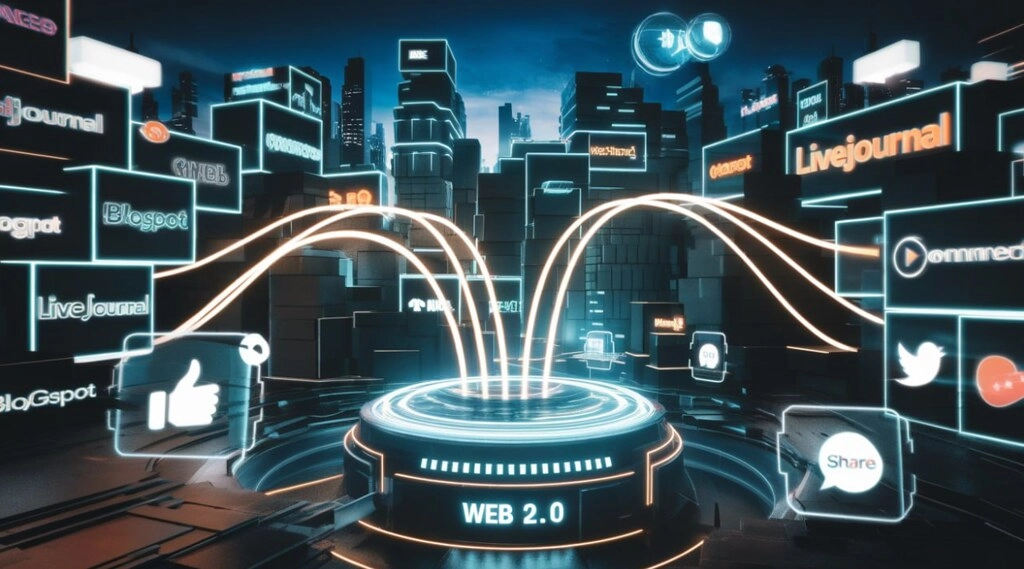 Web 2.0 links as the basis of modern link building