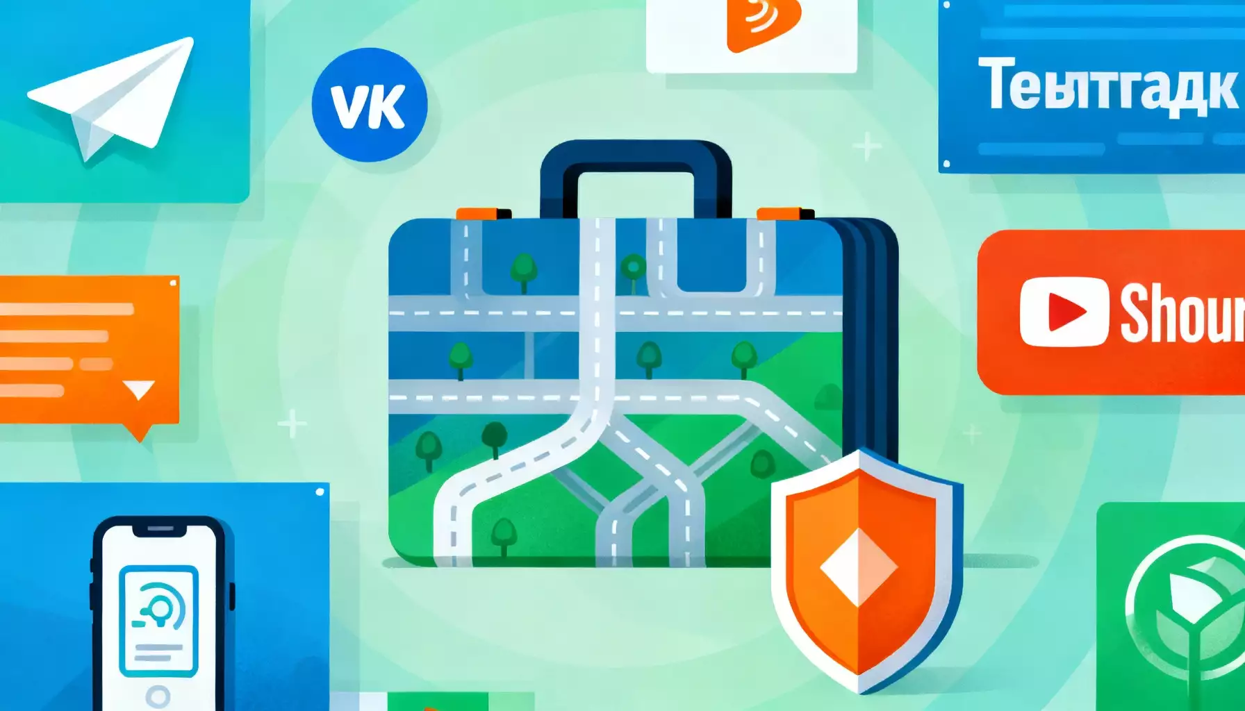 Диверсификация трафика: как расширить охват через Telegram, VK, YouTube Shorts и медийку