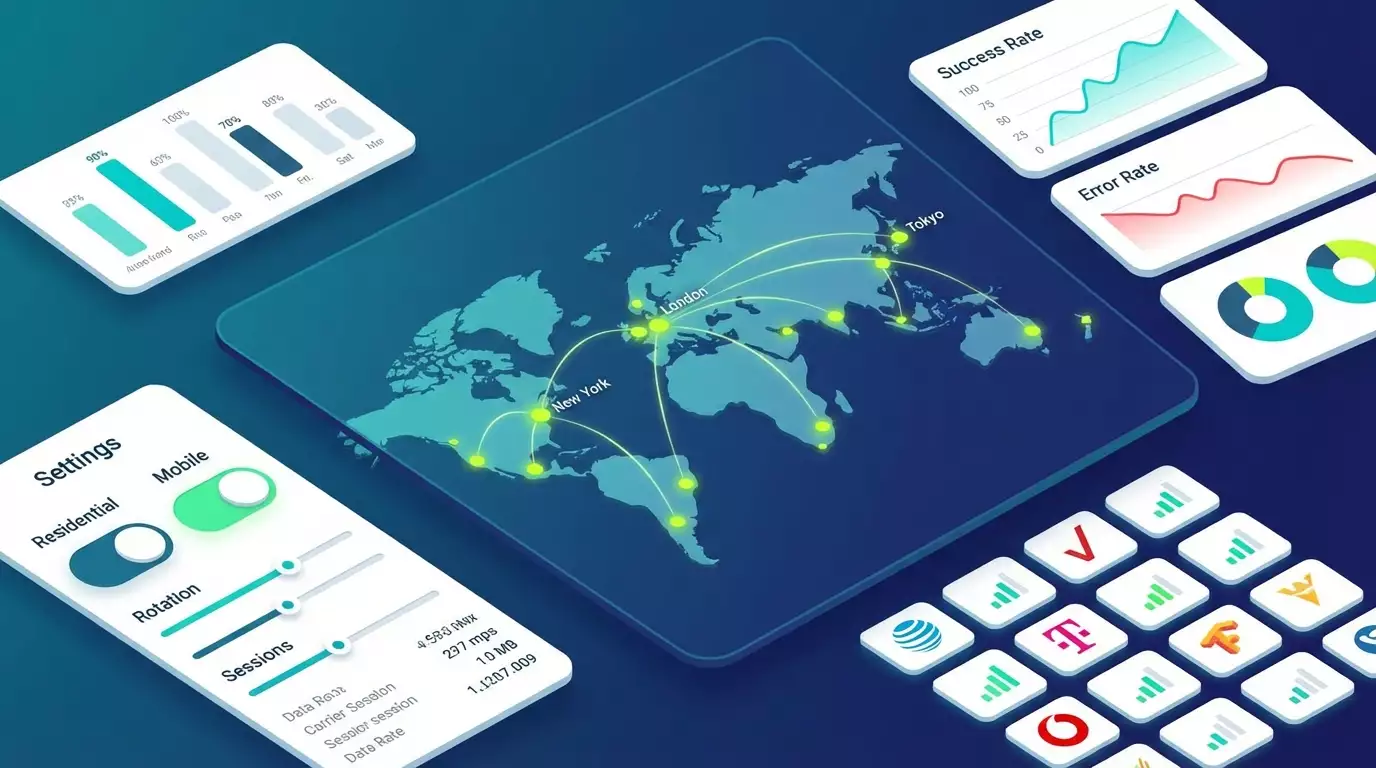 Residential vs Mobile Proxies in 2026: Comparison, Use Cases, and Step-by-Step Guides