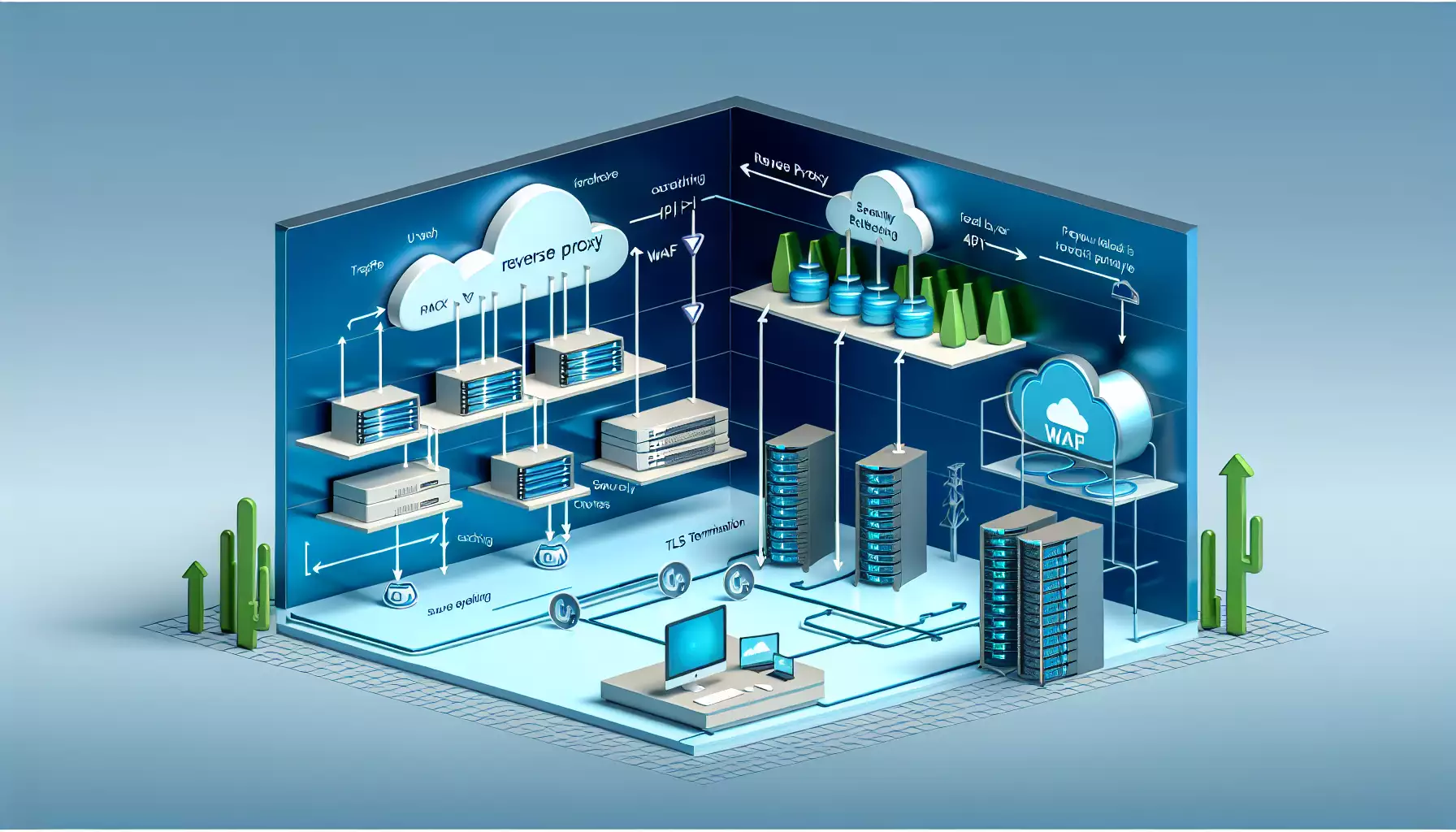 Обратные прокси для защиты корпоративных сетей: балансировка, кеширование и сценарии применения