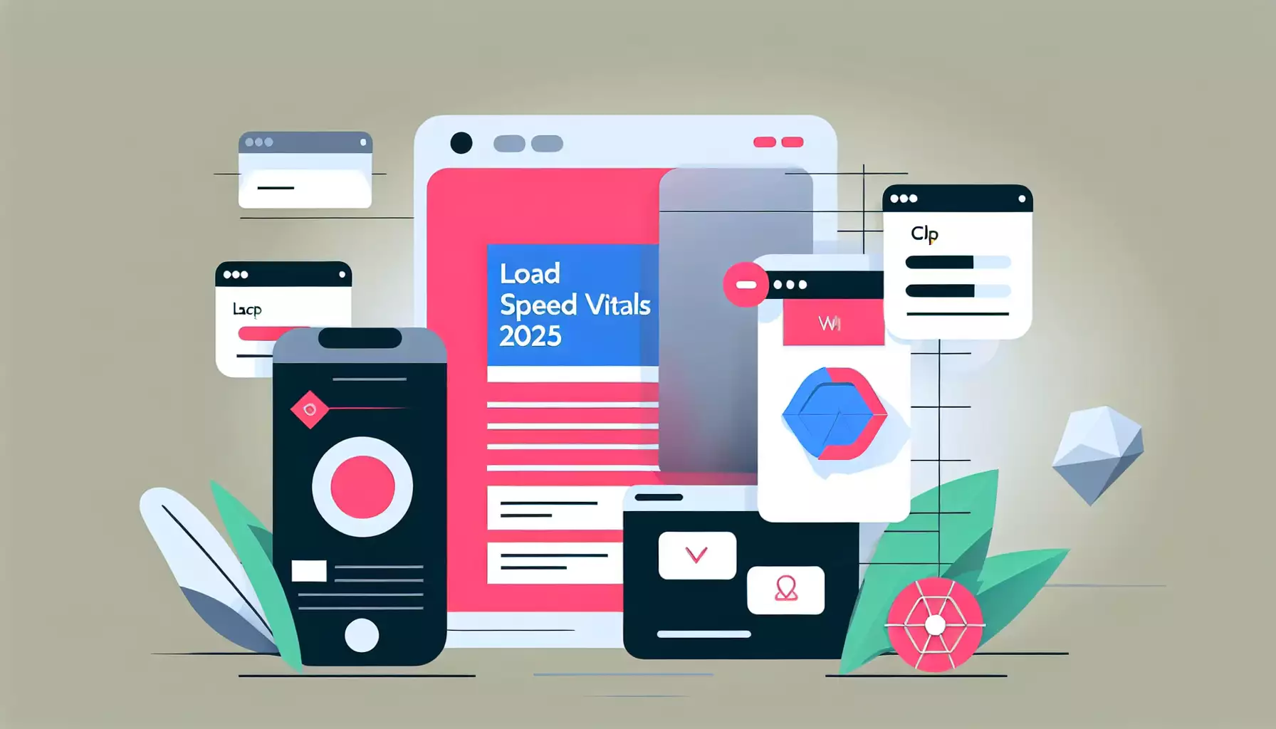 Core Web Vitals 2025: Полное руководство по LCP, CLS и INP для мобильных и десктопов